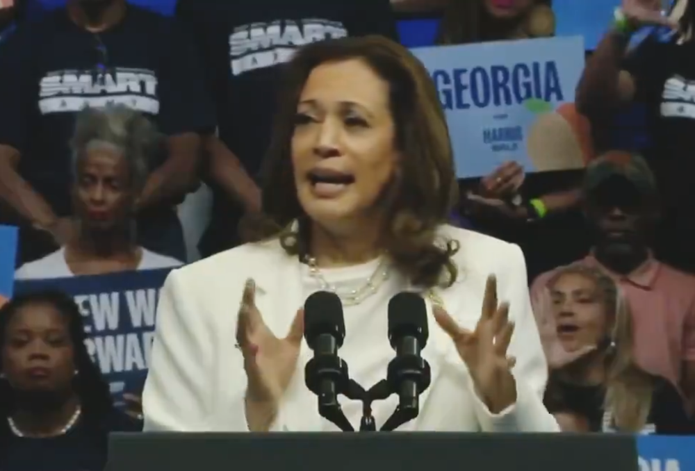 Kamala Harris Says Embarrassing Gaffe, Gives Biden a Run for His Money